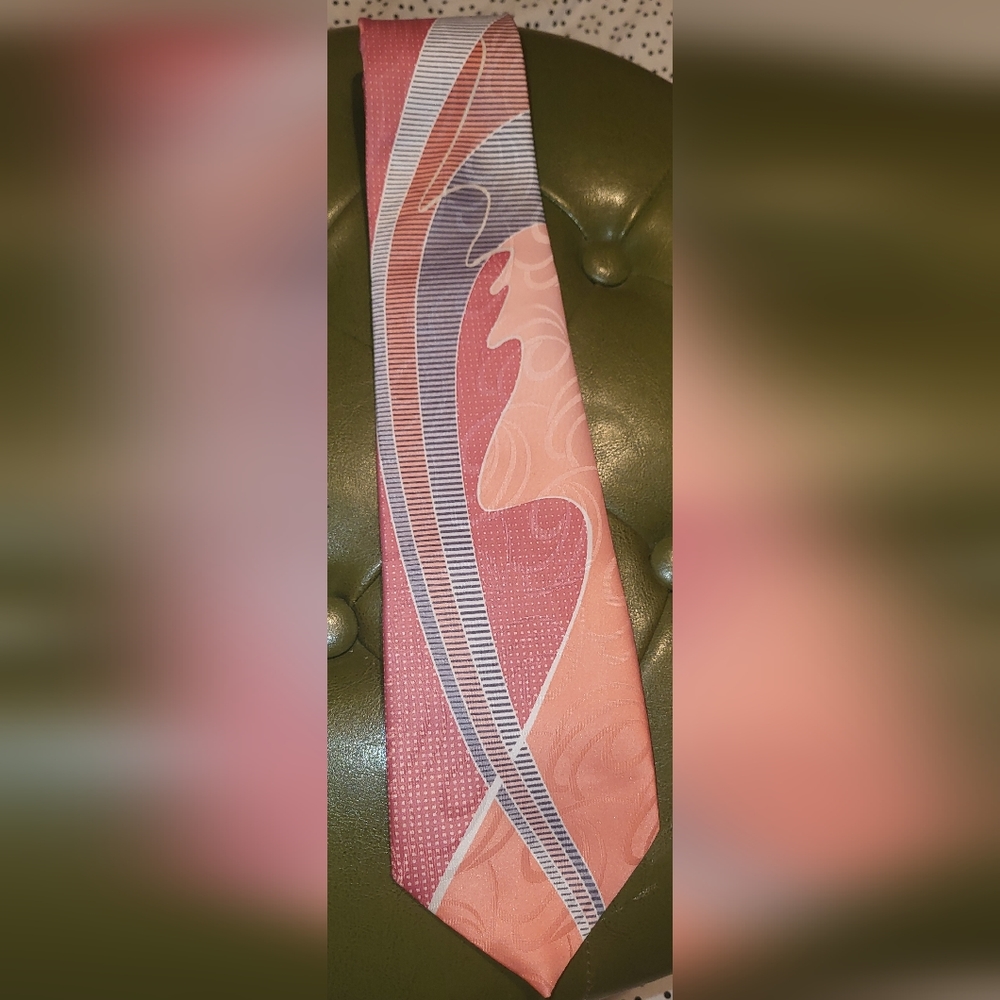 Pink Rudee Ricco Tie - Picture 7 of 10